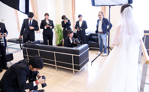 営業写真コースがあるのは本校だけ